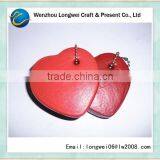 Heart Shaped Floating Keychain/key Chain Ring/custom Soft Pvc Keychains