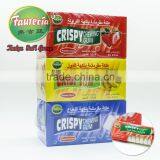 Multi-flavor Crispy Chewing Gum