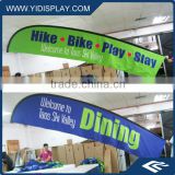 Top Quality Promotional Flying Banners With Flag Poles