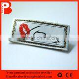 Custom Satin Woven Label / Centerfold Woven Label for Shoes thumbnail-3