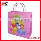 wholesale reusable PVC cartoon characters shopping bag