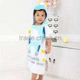 Oeko-Tex 100% Cotton Animal Kids Hooded Towel of Velour Printed thumbnail-6