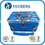 Square Metal Lunch Tin Box for Food Packing With Handle thumbnail-1