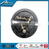 four slot clutch for single cylinder agricultural machine