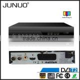 JUNUO Shenzhen Factory High Quality OEM Strong Signal hd Mpeg4 Mstar 7t01 Germany Dvb-t2 tv Decoder Set Top Box thumbnail-2