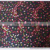 Flower Print Wooden Straight Umbrella thumbnail-2