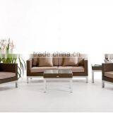 Antique Synthetic Rattan Sofa Set Resort Furniture - Poly Rattan Outdoor Sofa Set Furniture thumbnail-2