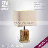 DIY Tree Root Resin Luxury Unique Amber Table Lamps Modern Hotel Table Lamp thumbnail-2