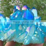 Wholesale High Quality Blue Crystal Cluster as Home or Office Decoration thumbnail-2