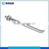 High Quality Pegboard Support Side Arm Zinc Metal Bag Display Hooks thumbnail-1