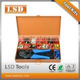 LSD Good Quilty LSC8-16-4TH Ferrule Crimper Set With Cable-end Ferrules Crimping Tool and Several Terminals Combinedin Iron Box thumbnail-1