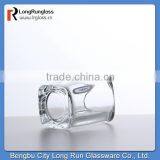 LongRun Elegant 100g Crystal Square Glass Candle Holder Wholesale