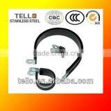 Stainless Steel Rubber Collar Pipe Clamp