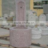Red Well Granite Stone Fountain For Sale