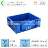 480x380x150mm Stackable Plastic Crate Plastic Fruit Container