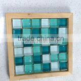 Tsianfan Wood Sample Frame/mosaic Tiles Display Wood Frame PZ010