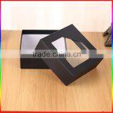Custom Made Hard Gift Box,hard Cardboard Gift Box,hard Paper Gift Box With Clear Window thumbnail-2