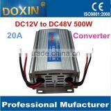 dc to dc 12v/48v 20A 500W Step up Truck Mini Converter Anti-high Temperature Car Converter