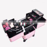 Professional Aluminium Makeup Trolley Beauty Case thumbnail-2