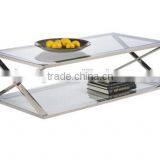 Hot Sale Metal Glass Coffee Table