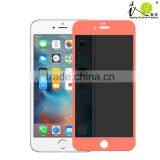 New Arrival Colorful Privacy Mobile Phone Accessories Tempered Glass Screen Protector for Iphone 6/6plus thumbnail-2