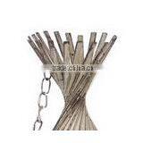 New!High Quality Sliver Golden Brush Iron Wire Candle Lantern thumbnail-3