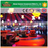 Kiddie amusement rides rotating coffee cup rides for sale