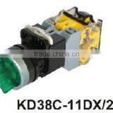 2 or 3 Position Selector Switch ,rotary Switch With a Light KD38C-11XD ,NO+NC