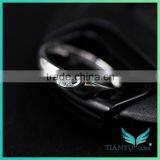 Amora Moissanite Images Youtube Men and Women White Gold Moissanite 2mm Wedding Ring thumbnail-3