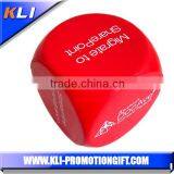 PU Foam Dice Shaped Stress Ball PU Stress Dice With Logo thumbnail-1