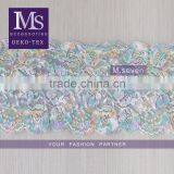 Beautiful Colorful African Lace Trimming Elastic Tulle Fabric 100% Nylon Lace thumbnail-1