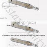Rechargeable Vibrating Derma Stamp Machine Needle Cartridge 0 - 2.5 mm Adjust DG 03N thumbnail-2