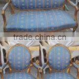Antique Blue French Salon Set thumbnail-1