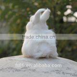 Faux White Rabbit Make Fur Life Size Animal Replica Easter Bunny thumbnail-4