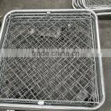 Diamond 65x65mm Hot Dip Galvanized Wire Woven Diamond Mesh Chainlink Fence thumbnail-6