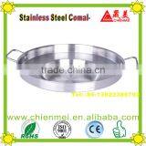 Stainless steel Comal pan for outdoor cooking/hotel comal pan/garden comal pan