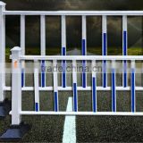 Safety traffic galvanized steel picket fence,galvanized steel road guardrail