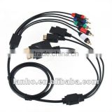 3 in 1 Audio Video AV HDTV Component Cable for PS3 PS2 Wii Xbox 360 Xbox360