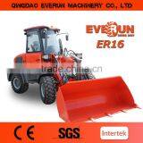 Everun 1600kg New Modell Best Price Mini Wheel Loader
