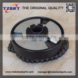 Fun Kart or Mini Bike Clutch 3/4" Bore 13 Tooth #35 Chain With Chain 35 thumbnail-3