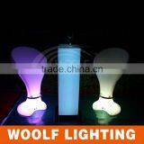 Colourful Rechargeable RGB LED Lighting Up Coffee Chair thumbnail-4