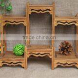 Classic wholesale wooden decoration rack for living room