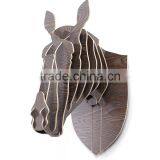 Wall Hanging Wood Crafts Zebra Head Decoration thumbnail-2