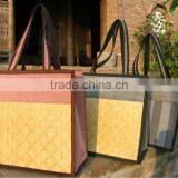 High Quality Best Selling Bamboo Shopping Bag WITH HANDLE From Vietnam thumbnail-1