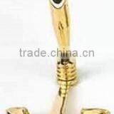 Polished Brass Anchor Shape Pen Holder thumbnail-1