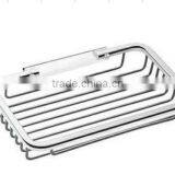 Chrome Wire Basket 8" Square Steel New in Box thumbnail-1