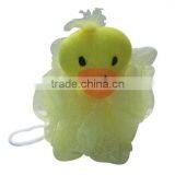 Animal Bath Sponge Cute Duck Shape Kids Bath Bubble Ball