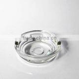 Wholesale Clear Small Round Glass Ashtray for Cigarette thumbnail-2
