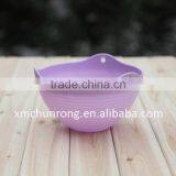 Plastic Hanging Flowerpot With Metal Chain Hanger thumbnail-4