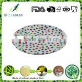 Quality Assurance Cheap Bamboo Fiber Plate /bamboo Snack Plate thumbnail-2